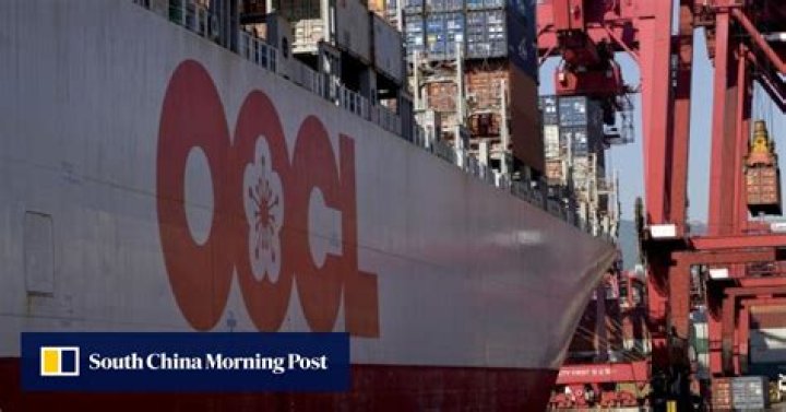 Damaged OOCL Brussels in troubled waters