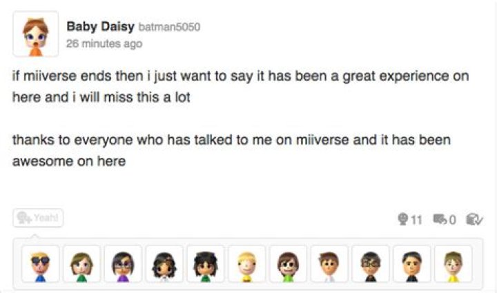 Datamined Wii U update sends fear into Miiverse fans’ hearts