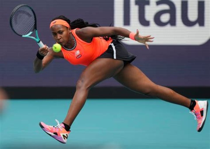 	Delray’s Coco Gauff moves on to third round of Miami Open (despite nerves from celebrity spectator)	