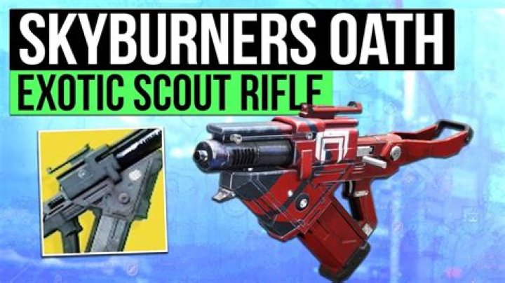 Destiny 2: How to Get the Skyburner’s Oath Exotic Scout Rifle