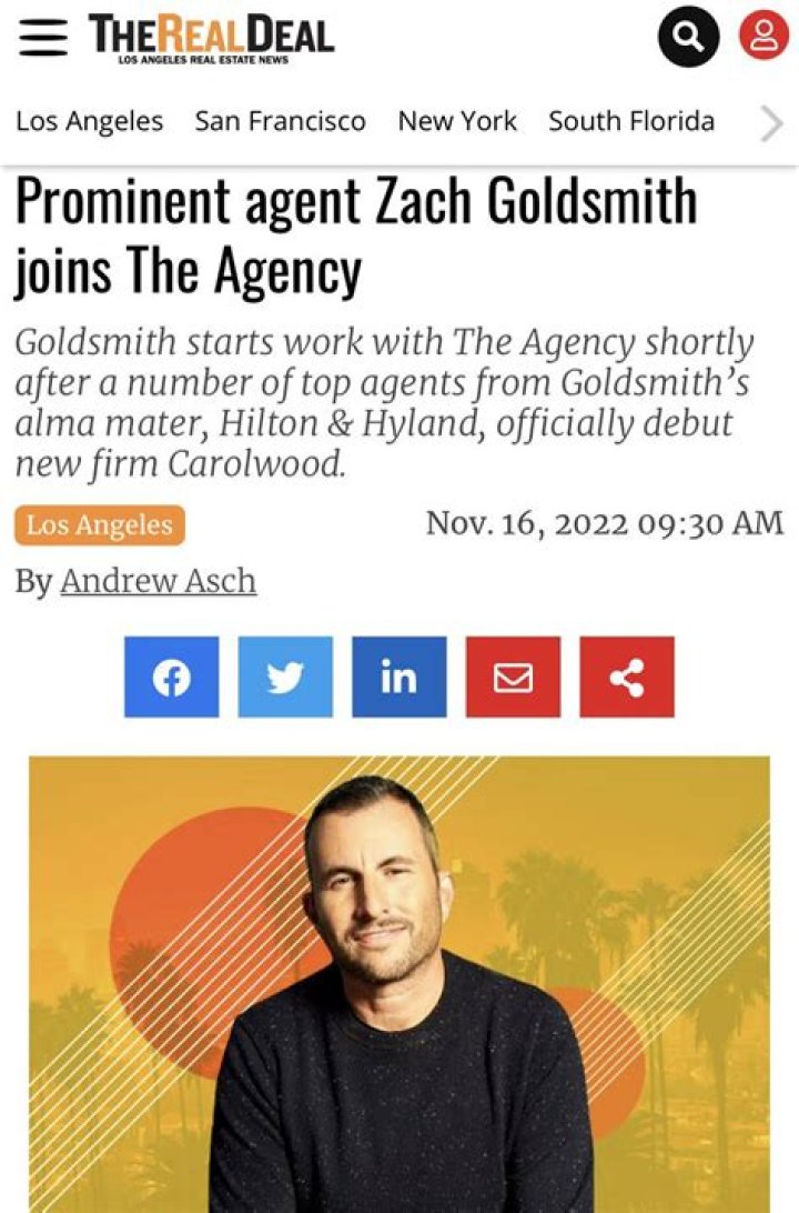 Discover The Age And Story Behind Zach Goldsmith