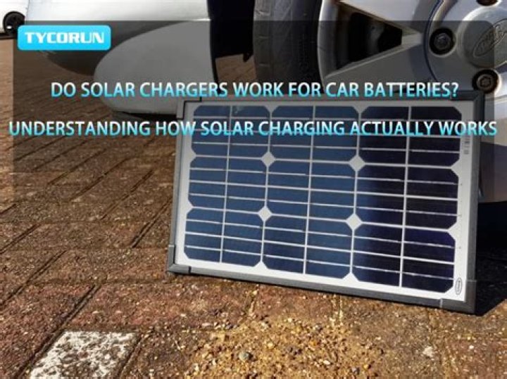 Do Car Solar Battery Chargers Actually Work?