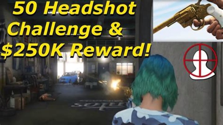 Double-Action Revolver Headshot Challenge in GTA Online