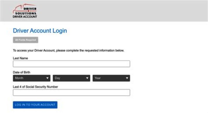 driveraccount.com login safely, analysis & comments