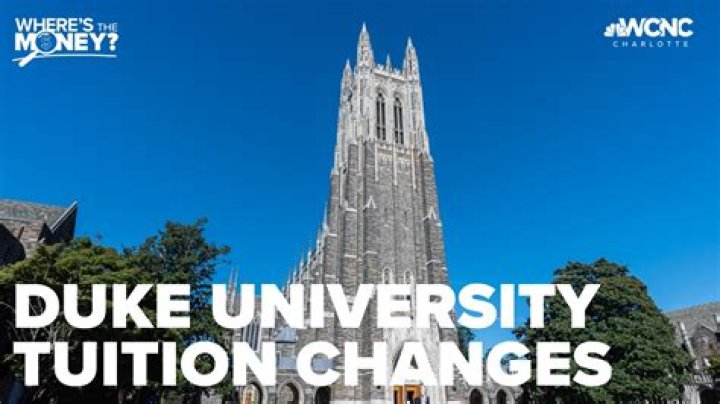 Duke University to cover tuition for NC, SC students whose families earn $150K or less