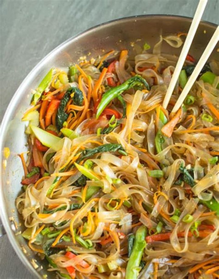 Easy Chinese vegan mung bean noodles - recipe