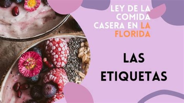 	El ‘boom’ de la comida casera. Nueva ley en Florida ayuda a cocineros domésticos	