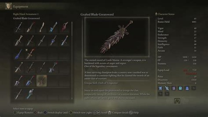 Elden Ring: Where to Find Grafted Blade Greatsword