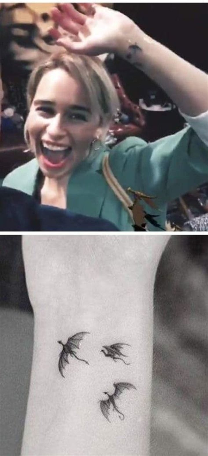 Emilia Clarke Tattoo Dragons: The Story Behind Her Iconic Ink