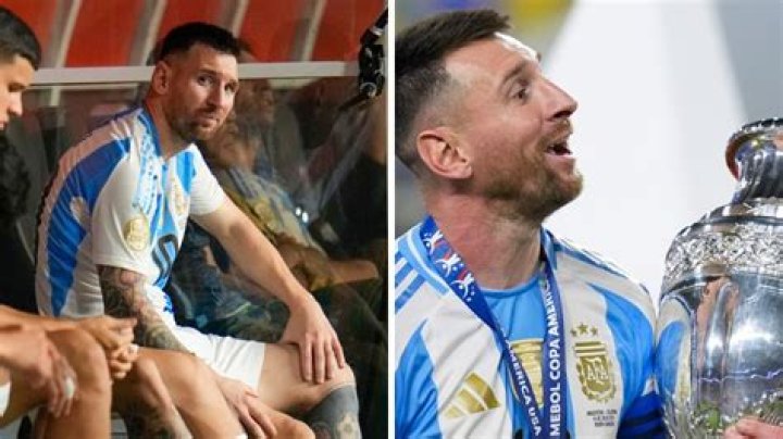 Emotional Lionel Messi cries during Argentina interview, celebrations