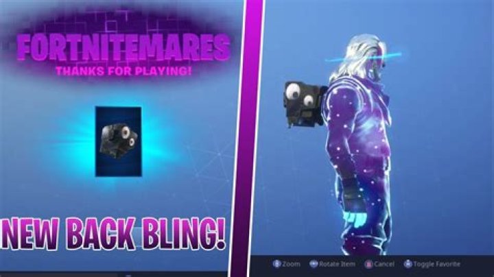 Epic Games Releases Lil' Kev Commemorative Back Bling for Fortnite Purple Cube