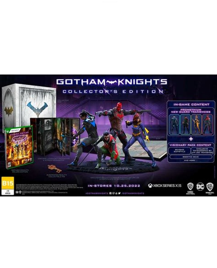 Everything You Need to Know About Gotham Knights Collector's Edition