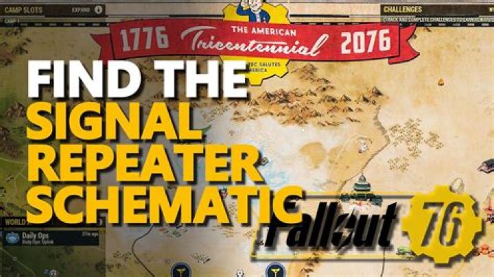 Fallout 76 Signal Strength Quest: How to Find the Signal Repeater Schematics
