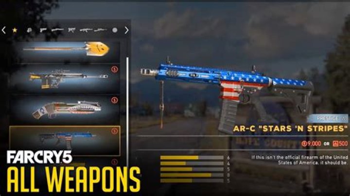 Far Cry 5: How to Customize & Upgrade Weapons