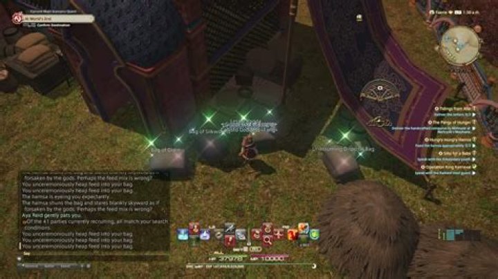 FFXIV Endwalker: Hungry Hungry Hamsa Quest Guide