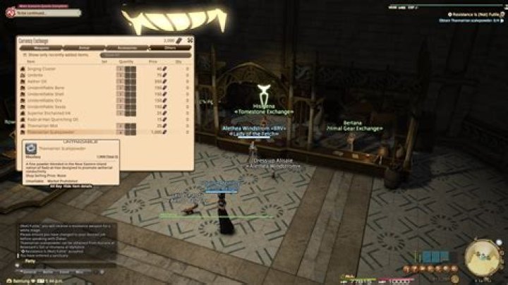 FFXIV Patch 5.25: How to Get Thavnairian Scalepowder