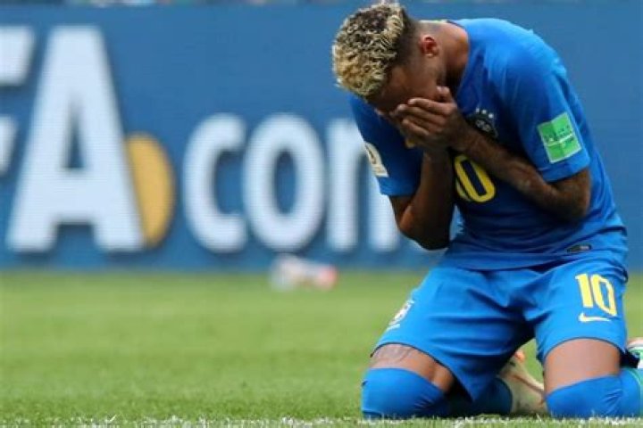 Fifa World Cup: Neymar crying catches criticism from Brazil media as dive for penalty draws disdain