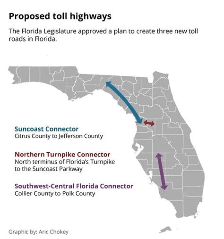 	Florida cannot afford, and doesn’t need, three new toll roads through the boondocks | Editorial	