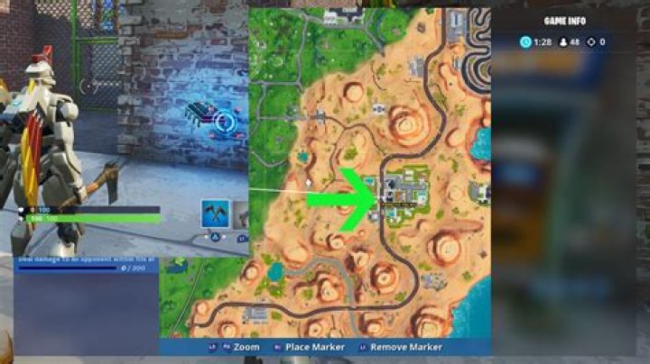 Fortnite Fortbyte 91 Location: Where the Week 4 Secret Star Is