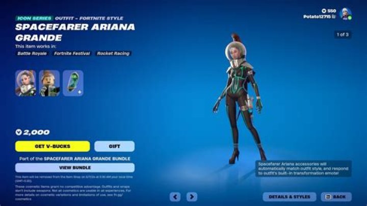 Fortnite: How to Get Ariana Grande Skin