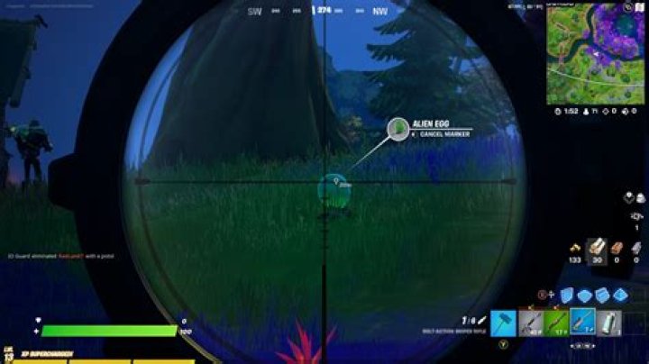 Fortnite: How & Where to Mark Alien Egg