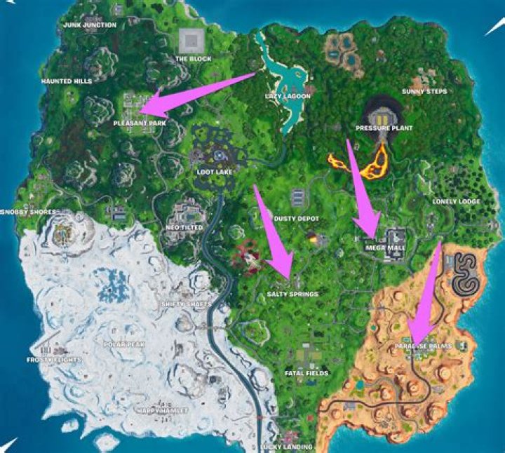 Fortnite’s stop signs map guide