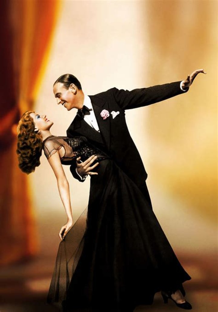 Fred Astaire and Rita Hayworth dancing synced to Jackie Wilson's 'Higher and Higher'...
