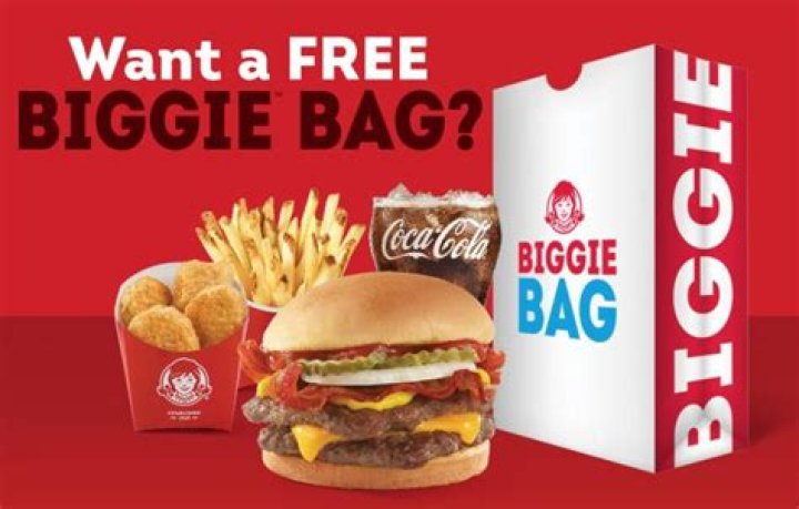 	Free Biggie Bag including a Bacon Double Stack from Wendy’s	