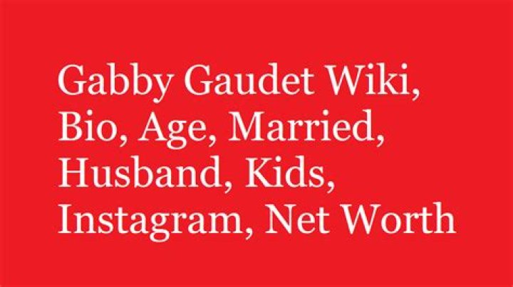 Gabby Gaudet Wedding Married【 Wikipedia Bio 】Age, Net worth