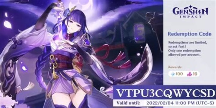 Genshin Impact 2.5 Live Stream Codes Revealed