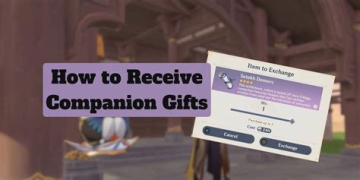 Genshin Impact: How to Get Gifts from Companions