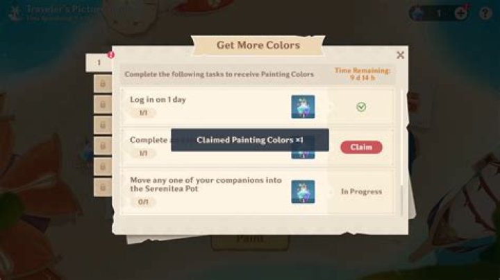 Genshin Impact Traveler's Picture Book event: Free Primogems, missions, rewards
