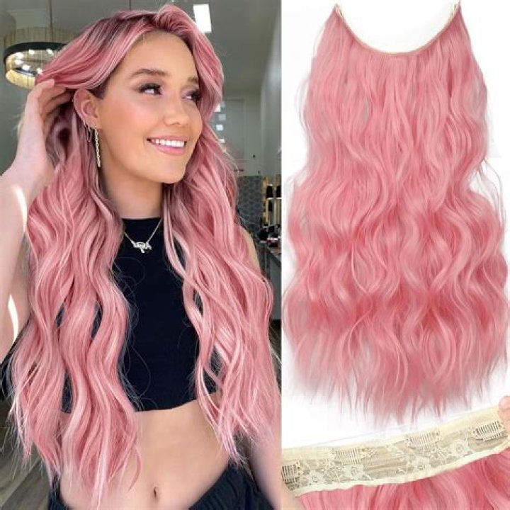 	Get a pink hair extension for breast cancer	