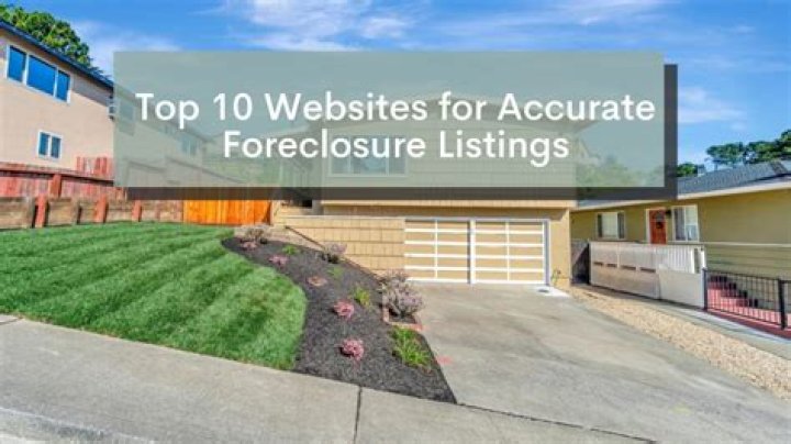Get Absolutely Free Foreclosure Listings Online