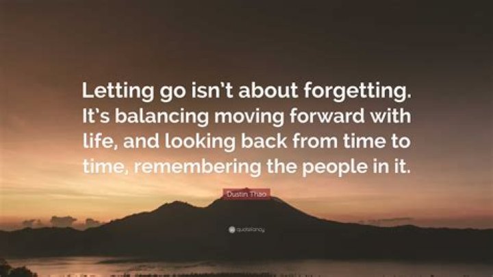 	Getting on with life doesn’t mean forgetting your life together at home	