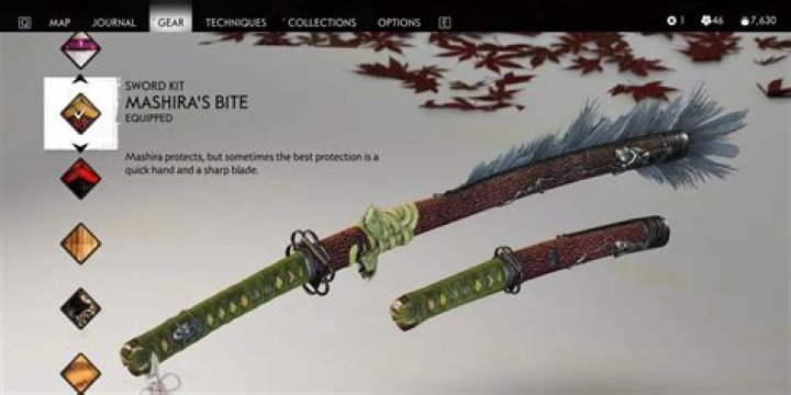 Ghost of Tsushima Sword Kits Guide