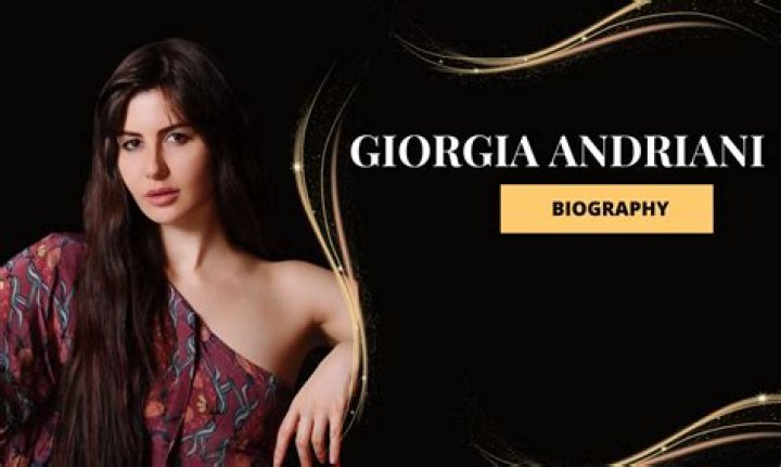 Giorgia Andriani - Bio, Age, Height, Single, Nationality, Body Measurement