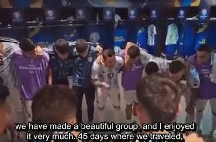 Gonzalo Higuaín speaks on Lionel Messi’s Copa America speech