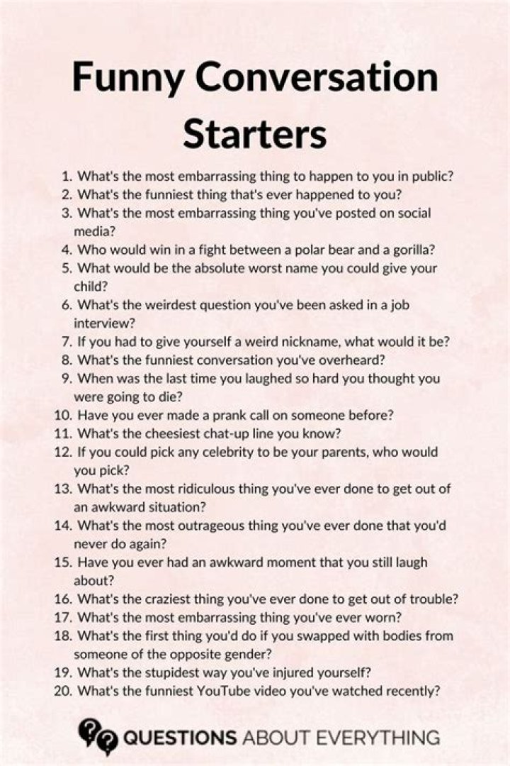 Good And Funny Questions To Ask: Ignite Laughter And Conversation