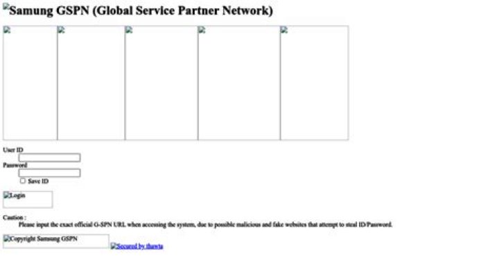 gspn2.samsungcsportal.com login safely, analysis & comments