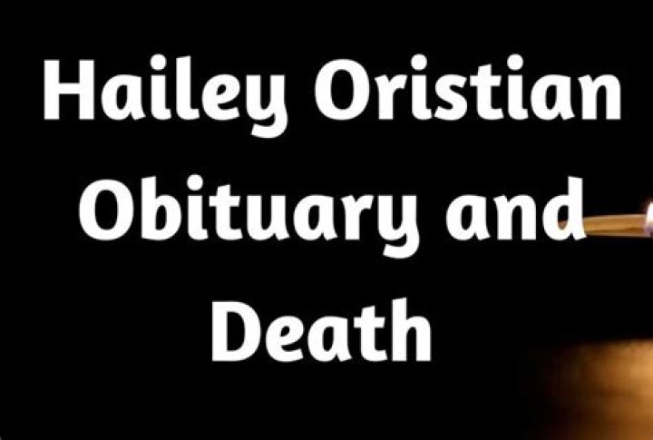 Hailey Oristian Obituary Gaithersburg MD, Hailey Oristian Death And Funeral