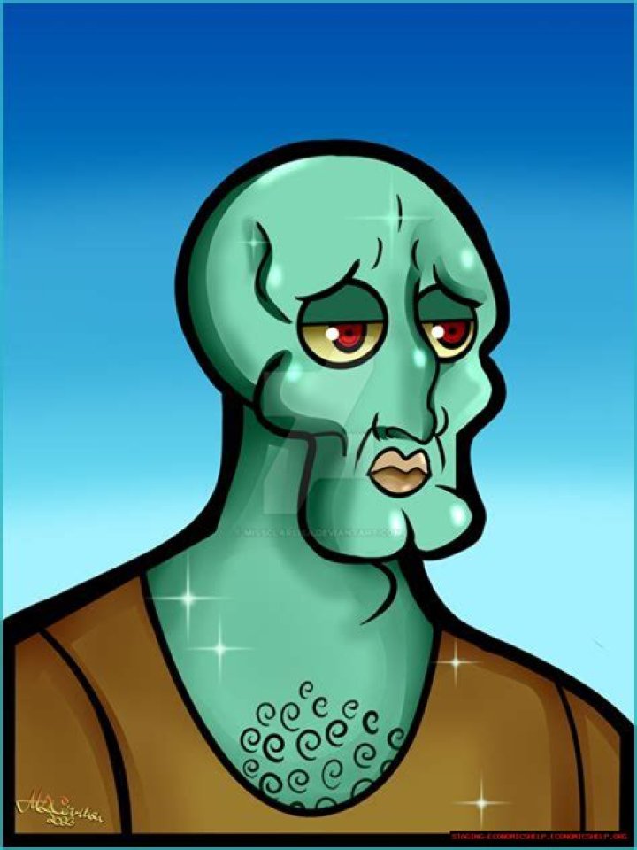 Handsome Squidward Full Body: The Transformation Of An Iconic Character