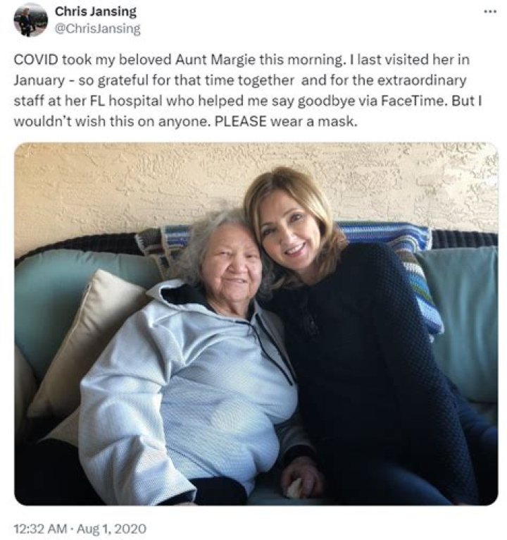 Having divorced Robert Jansing, who is Chris Jansing dating these days? Her boyfriend and affairs