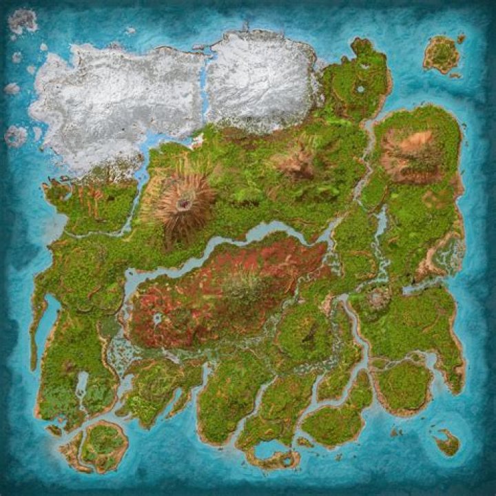 Help! I need an island map