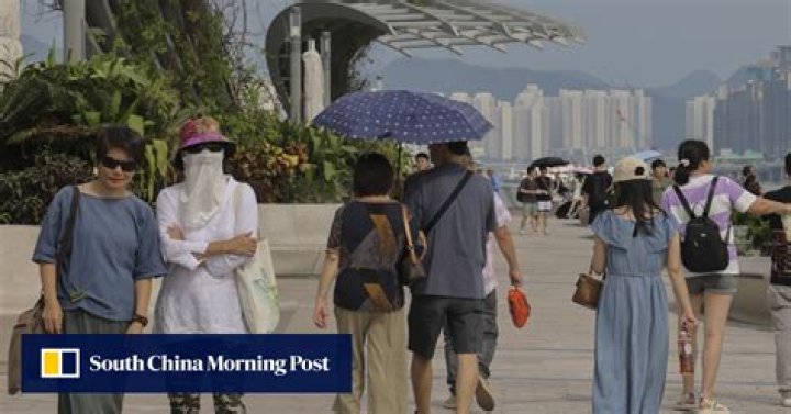 Hong Kong swelters on second-hottest November day since records began, as mercury soars to 30.7 degrees Celsius