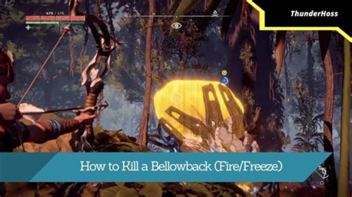 Horizon Zero Dawn: How to Beat Fire Bellowbacks Easily