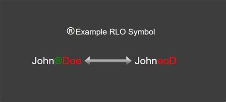 How a Trojan Virus Pretends to Be a PDF Using the RLO Method