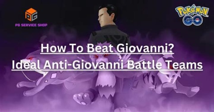 How to Beat Giovanni in Pokémon GO March 2022