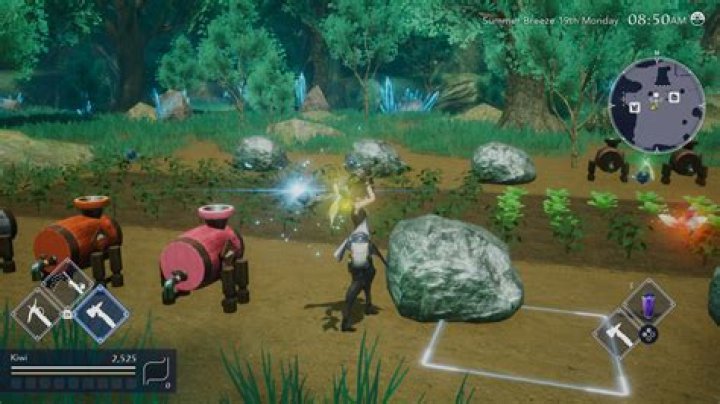 How to break large rocks in Harvestella
