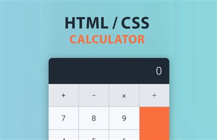 How to Build a Simple Calculator Using HTML, CSS, and JavaScript